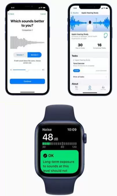 apple insight data hearing