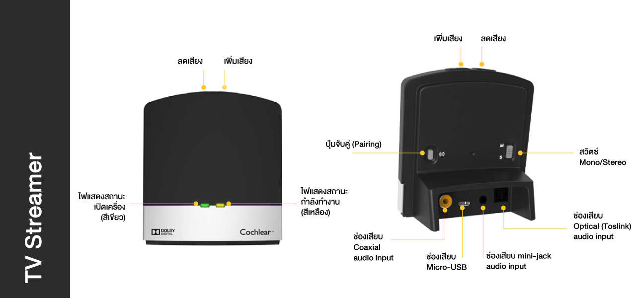 ประสาทหูเทียม tv-streamer