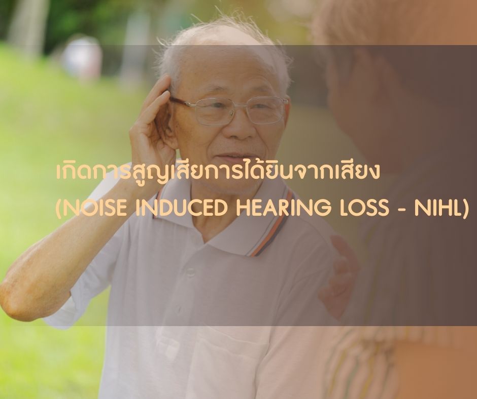 สำเนาของ เกิดการสูญเสียการได้ยินจากเสียง (Noise Induced Hearing Loss - NIHL)