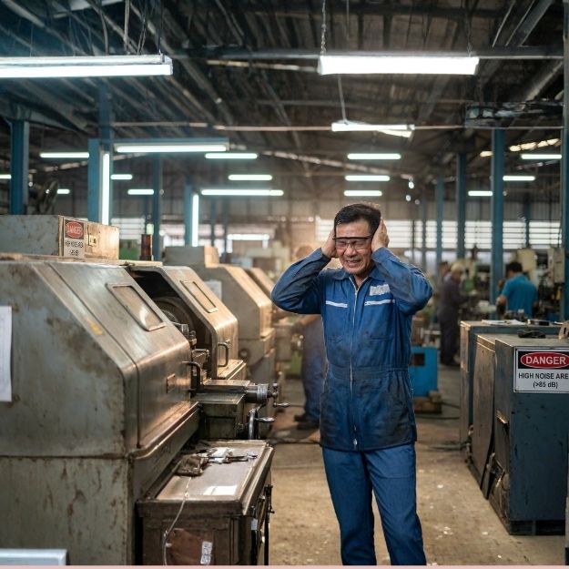 การสัมผัสเสียงดังเป็นเวลานาน