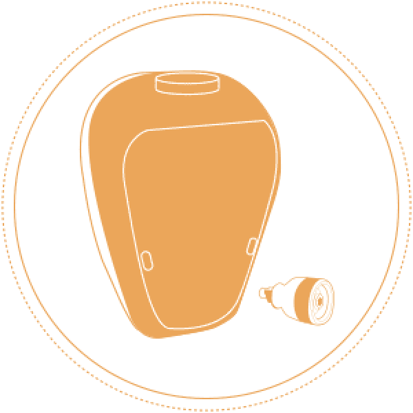 hearing aid Ergonomic Custom Fit: Tailored to your unique ear anatomy for zero irritation and all-day comfort.